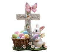 Easter Bunny Decorative Acrylic Egg Ornament Festive Home Decor Tischop Decoration For Celebration Archivos Archivador Sistema (B A)