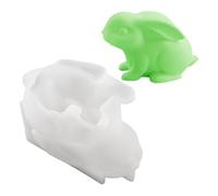 Easter Bunny Mold - 3D Silicone Casting Supplies | Home Plaster Cement Moulds | Rabbit Mould For Party Planner Art Teacher Holiday Spring Creative Hobbyist Crafting Enthusiasts Themed Event Designer