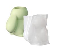 Easter Bunny Mold,Cute Flexible Reusable DIY - Cute Candlestick Easter Decor Molds | for Wax Plaster Resin Epoxy Home Decor Apartment Dorm Art Projects Spring Holiday