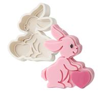 Easter Bunny Mold - Silicone Chocolate Candy Mould In Bunny Shape