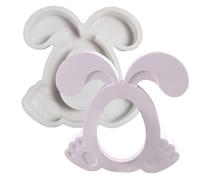 Easter Bunny Silicone Mold - 3D Droopy Ears Candle Mold for Crafting | Cute Animal Shape for Boys and Girls, Flexible Food Grade Silicone, Perfect for DIY Candle Making and Easter Decorations