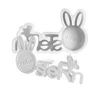 Easter Bunny Silicone Mold, Animal Candle Molds, Candle Making Mold, Festival Lettering Mold, Bunny Candle Molds, Craft Molds, Silicone Molds for Candles, Easter Candle Mold, Home Decor Casting