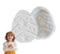 Easter Bunny Silicone Mold, lindo Animal Candle Molds, Festival Rabbit Egg Cat Bear Plaster Moulds, Easy Release for Boys' and Girls' Room Decoración, Various Size & Weights