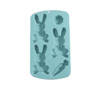 Easter Bunny Silicone Molds, 3D Bunny Shape Mold, Reusable Silicone Baking And Craft Tool for Resin Gummies Cupcakes Candy Jelly Pastry Ice Soap Cake Decoration Holiday Fun