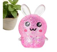 Easter Bunny Stress Ball, Rabbit Squeeze Toy, Compact Size for Play Utility, Reliable Detail Feature, Household Utility Category, Cute Soft Animal for Kids Adults Family Friends Youth