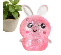 Easter Bunny Stress Ball, Rabbit Squeeze Toy, Compact Size for Play Utility, Reliable Detail Feature, Household Utility Category, Cute Soft Animal for Kids Adults Family Friends Youth