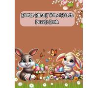 Easter Bunny Word Search Puzzle Book - Fun & Educational Activity for Kids