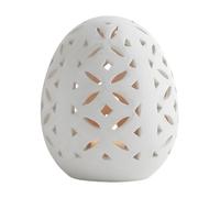 Easter Candle Holders - Reusable Carved 3D Cracked Egg Candlesticks, Holiday Table Centerpiece with Elegant Design, Decorative Candle Accessory for Family, Friends, Students, Adults, Men, Women, Home,