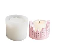 Easter Candlestick Mold, Bunny Candle Holder Mold, House Design Candle Holder, Cement Candle Holder Mold, Epoxy Resin Mold For Candles, Candle Holder Mold For Gypsum, Resin Candle Mold, Home Decor Can