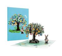 Easter Card - 3D Spring Egg Bunny Keepsake, Heartfelt Handmade Birthday Message Design, Greeting Gift Cards | 3D Birthday Card For Friends Family Wife Husband Mother Father Gift
