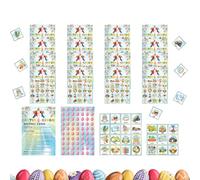 Easter Card Game - Paper Build 17,8 cm Length, Educational Toy, Family Activity Games | Fun Leisure Game for Kids, Camping, Holiday, Festival, School, Travel, Home, Night Events, Interactive Play