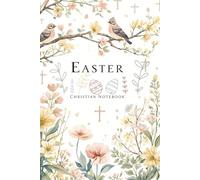 Easter Christian Notebook: Spring-Inspired Lined Journal for Reflection and Writing for School or Work
