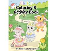 Easter Coloring & Activity Book: Easter Coloring & Activity Book For Kids Ages 3-10