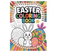 Easter Coloring Book: 100 Easter Basket Designs for Kids: Fun Holiday Activity with Cute Bunnies, Easter Eggs, and Baskets for Creative Kids