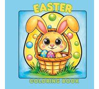 Easter Coloring Book: A cute kawaii coloring book - 50 adorable designs with bunnies, eggs & chicks