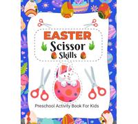 Easter Coloring Book And To Improve Scissors Skills