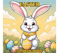 Easter Coloring Book: Bold & Easy Illustrations.