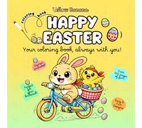 Easter Coloring Book for Kids: 100+ Pages with Bunny, Egg and Chick Coloring Pages, Activities and Games, Easy and Fun Designs, Holiday Activity Book