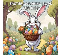 Easter Coloring Book for Kids: 25 Fun and Easy Images to Color with Easter and Spring Themes