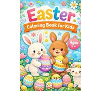 Easter Coloring Book for Kids Ages 2+: 20 Simple Spring Designs, Single-Sided Pages, Perfect for Travel (Ausmalbilder für Kleinkinder ab 2 Jahre)