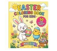 Easter Coloring Book for Kids Ages 2-5: Cute Bunny & Chick Coloring Pages with Fun Easter Activities