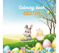 Easter Coloring Book for Kids: Cute and friendly bunny illustrations