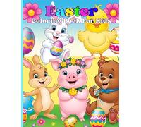 Easter Coloring Book For Kids: Easter Coloring Book for kids