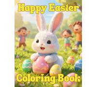 Easter Coloring Book for kids: Educational coloring book for children preschool Ages 1-5