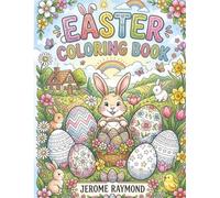 Easter Coloring Book for Kids: Fun & Easy Bunny, Egg & Spring Designs for Toddlers and Kids Ages 3-8 | Cute Easter Activities for Boys & Girls