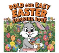 Easter Coloring Book For Kids: Includes 25+ Adorable Spring & Easter Designs, Great for Kids 3+, Perfect for Gifts or Baskets