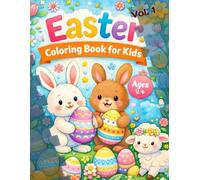 Easter Coloring Book for Toodlers Vol. 1: 20 Simple Easter & Spring Designs, Big Simple Images for Toodlers, Single-Sided Pages, 8,5"x11" (Ausmalbilder für Kleinkinder ab 2 Jahre)