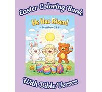 Easter Coloring Book with Bible Verses