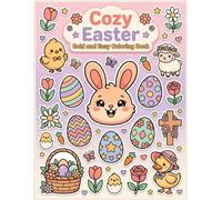 easter colouring book: Bold and Easy for Adults, Seniors, Teens and Kids (Easter Basket Stuffers and Gift Ideas for Kids)