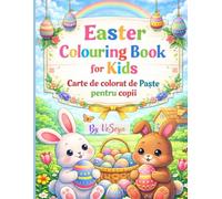Easter Colouring Book for Kids: Carte de colorat de Paște pentru copii
