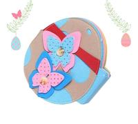 Easter Craft Kit - Felt Activity Book | 9x11 Inch Set with Needle-less Tools, Soft Material with Colorful Shapes, Educational Learning Toy, Fun Gift for Girls, Boys