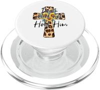 Easter Cross with Sunflower Decor For Blessed Christian Mom PopSockets PopGrip para MagSafe