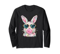Easter Cute Modern Abstract Bunny Paint Design Manga Larga