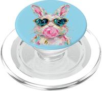 Easter Cute Modern Abstract Bunny Paint Design PopSockets PopGrip para MagSafe