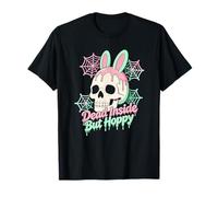 Easter Dead Inside Buy Hoppy Skull Bunny Pastel Camiseta