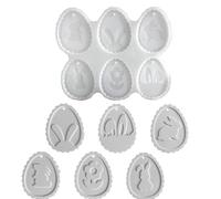 Easter Decor Mold, Bunny Theme Epoxy Resin Making Mold, Easter Ornament Making Mold, Casting Epoxy Resin, Concrete Ornaments, Bunny Resin Mold, Easter Epoxy Mold, Resin Easter Decorations