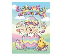 Easter Egg Coloring Book - Egg Designs: Fun Easter Egg Designs for Kids to Color