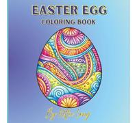 Easter Egg Coloring Book for Everyone: Easy Simple Pattern Coloring Book