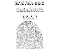 Easter Egg Colouring Book for children of all ages