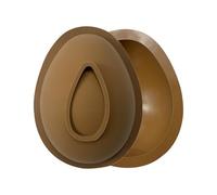 Easter Egg Mold - Silicone Cooking Molds |DIY Baking Tools | Easter Chocolate Molds Egg Shape Silicone Moldss For Chocolate, Candy, Baking Muffin, Cupcake, Soap,