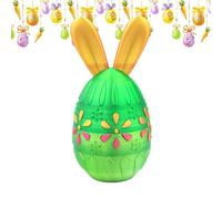 Easter Eggs 3D Stamped - Huevos Rellenos De Caramelo De Conejito, Decoración De Primavera | Diversión De Escritorio De Pascua Para Niños, Encuentros Familiares, Huevos De Conejitos De Nov