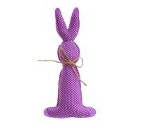 Easter Fabric Bunnies | 27x13cm Rustic Stuffed Excellent Workmanship Rabbit Festival Basket Bowl Fillers - Suitable Present Farmhouse Easter Ornament For Wedding Spring