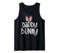 Easter Family Matching Outfits Pastel Easter Daddy Bunny Camiseta sin Mangas