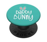Easter Family Matching Outfits Pastel Easter Daddy Bunny PopSockets PopGrip Adhesivo