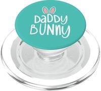 Easter Family Matching Outfits Pastel Easter Daddy Bunny PopSockets PopGrip para MagSafe
