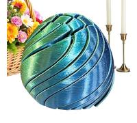 Easter Fidget Toys, 3D Printed Rotating Eggs, Fun Stress Relief Decor, Cute, Playful Desktop Ornament for Kids Adults Home Nursery Bathroom Office Bedroom Bookshelf Table Shelves